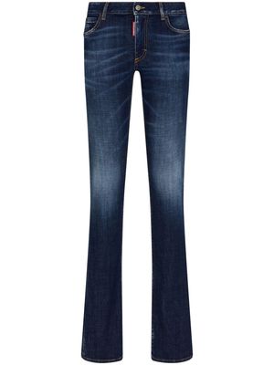 Dsquared2 cut-out skinny jeans - Blue