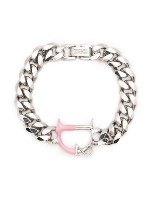 Dsquared2 D-charm chain bracelet - Silver