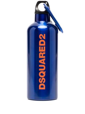 Dsquared2 D-ring water bottle - Blue