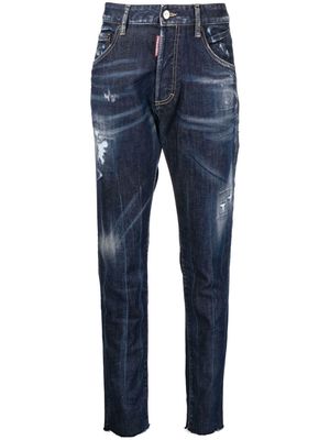 Dsquared2 Dan mid-rise skinny jeans - Blue