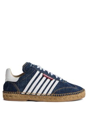 Dsquared2 denim espadrille sneakers - Blue