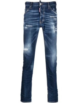 Dsquared2 distressed denim jeans - Blue