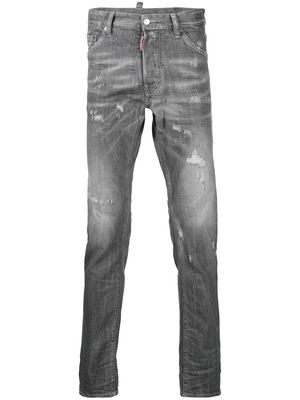 Dsquared2 distressed-finish denim jeans - Grey