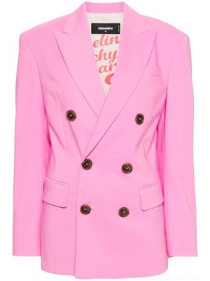 Dsquared2 double-breasted blazer - Pink