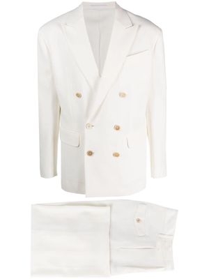Dsquared2 double-breasted suit - White