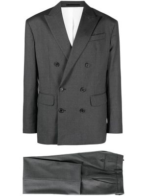 Dsquared2 double-breasted wool suit - Grey