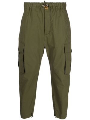 Dsquared2 drawstring tapered trousers - Green