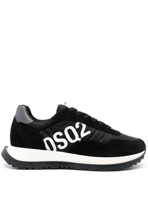 DSQUARED2 DSQ2-logo low-top sneakers - Black