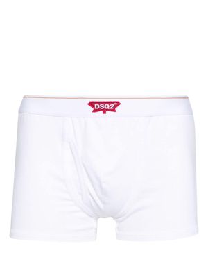 Dsquared2 DSQUARED2 embroidered-logo boxers - White