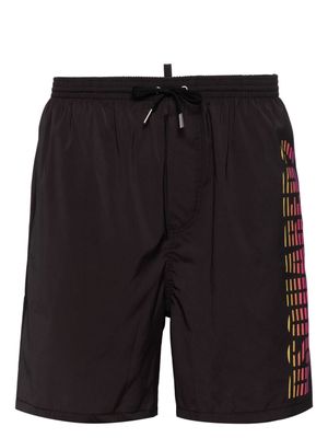 Dsquared2 DSQUARED2 logo-print swim shorts - Black