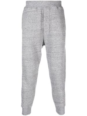 Dsquared2 embroidered-logo cotton track pants - Grey