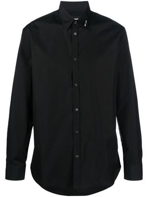 Dsquared2 embroidered-logo shirt - Black