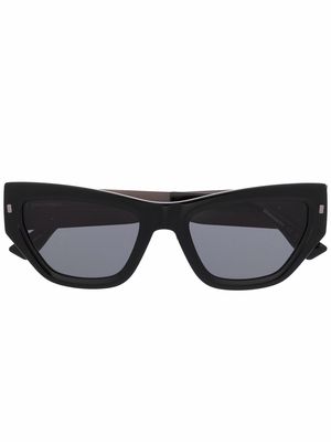Dsquared2 Eyewear cat-eye logo-plaque sunglasses - Black