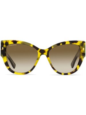 Dsquared2 Eyewear cat-eye tinted sunglasses - Brown