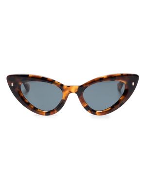 Dsquared2 Eyewear cat-eyes tinted sunglasses - Brown