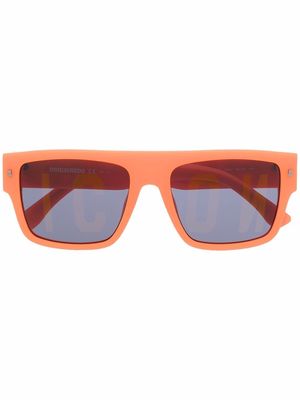 Dsquared2 Eyewear debossed-logo sunglasses - Orange