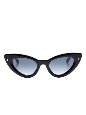 Dsquared2 Eyewear hype cat-eye frame gradient sunglasses - Black