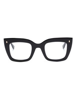 Dsquared2 Eyewear Hype glossy butterfly-frame glasses - Black
