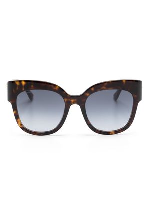 Dsquared2 Eyewear Hype Havana butterfly-frame sunglasses - Brown