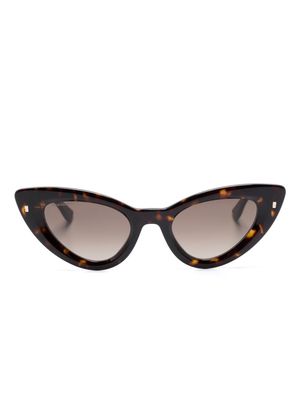 Dsquared2 Eyewear Hype tortoiseshell cat-eye frame sunglasses - Brown