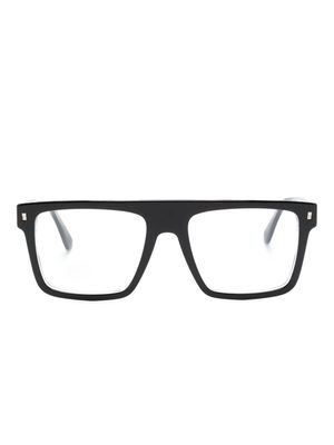 Dsquared2 Eyewear Icon rectangle-frame glasses - Black