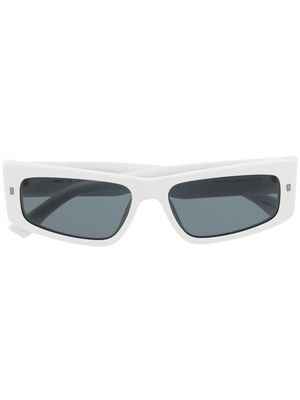 Dsquared2 Eyewear Icon rectangle-frame sunglasses - White