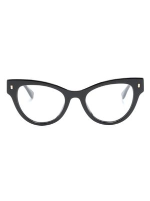 Dsquared2 Eyewear logo-embossed cat-eye glasses - Black