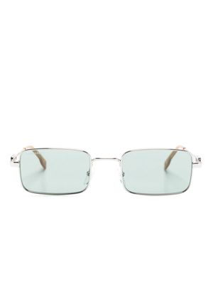 Dsquared2 Eyewear logo-engraved rectangle-frame sunglasses - Silver
