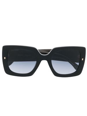 Dsquared2 Eyewear logo-lettering sunglasses - Black
