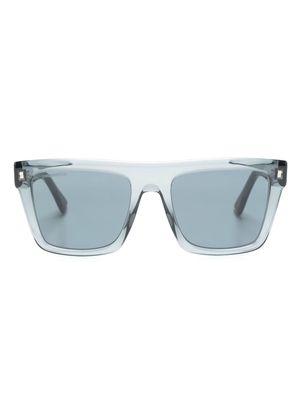 Dsquared2 Eyewear logo-print square-frame sunglasses - Grey