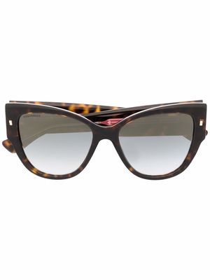 Dsquared2 Eyewear oversized sunglasses - Brown