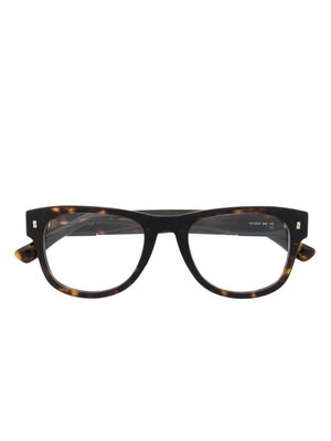 Dsquared2 Eyewear polished round-frame glasses - Brown