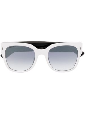 Dsquared2 Eyewear rectangle-frame sunglasses - White