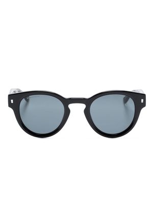 Dsquared2 Eyewear Refined pantos-frame tinted sunglasses - Black