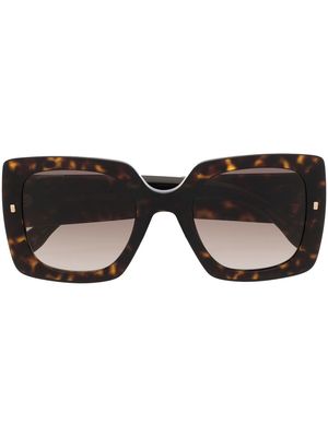 Dsquared2 Eyewear tortoiseshell-effect sunglasses - Brown