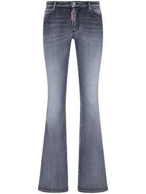 Dsquared2 faded flared jeans - Grey