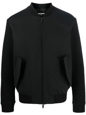 Dsquared2 flap pockets bomber jacket - Black