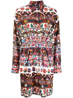 Dsquared2 geometric-pattern print dress - Multicolour