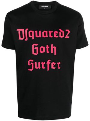 Dsquared2 Goth Surfer short-sleeve T-shirt - Black