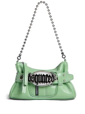 Dsquared2 Gothic leather shoulder bag - Green