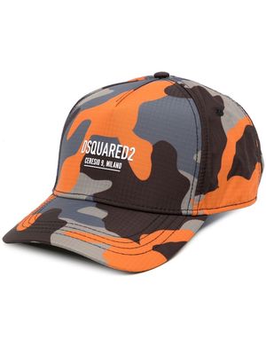 Dsquared2 graphic-print baseball cap - Multicolour