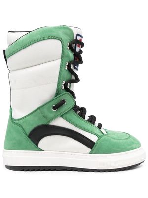 Dsquared2 high-top lace-up sneakers - Green