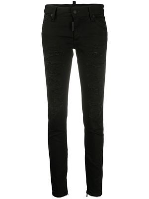 Dsquared2 high-waist skinny jeans - Black