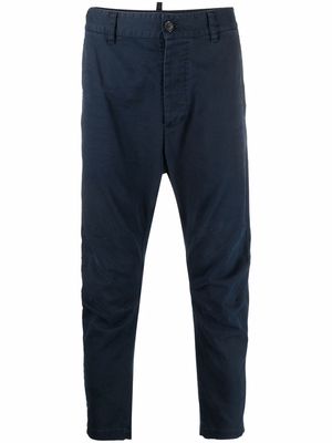 Dsquared2 high-waisted chinos - Blue