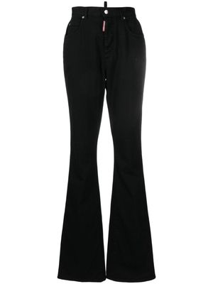 Dsquared2 Honey high-waisted flared jeans - Black