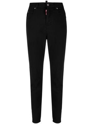 Dsquared2 Honey high-waisted tapered jeans - Black