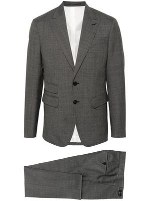 Dsquared2 houndstooth-pattern wool suit - Black