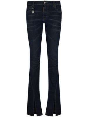 Dsquared2 Icon-charm flared jeans - Blue