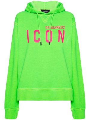 Dsquared2 Icon cotton hoodie - Green