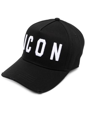 Dsquared2 Icon-embroidered baseball cap - Black